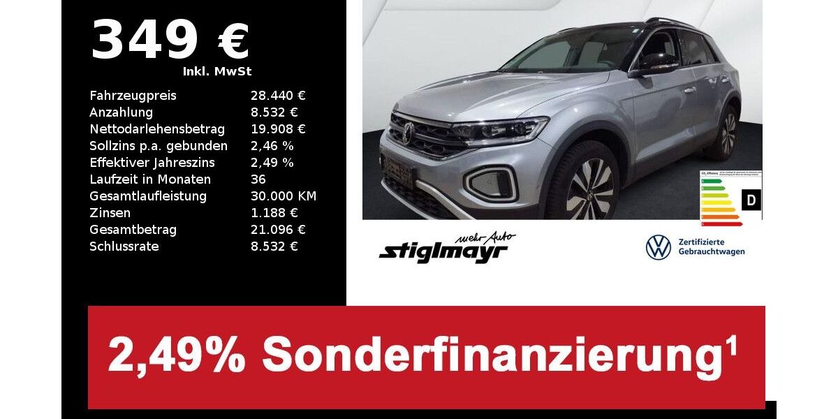 VW T-Roc 19.197 km 28.440 &euro; Pfaffenhofen/Ilm 85276