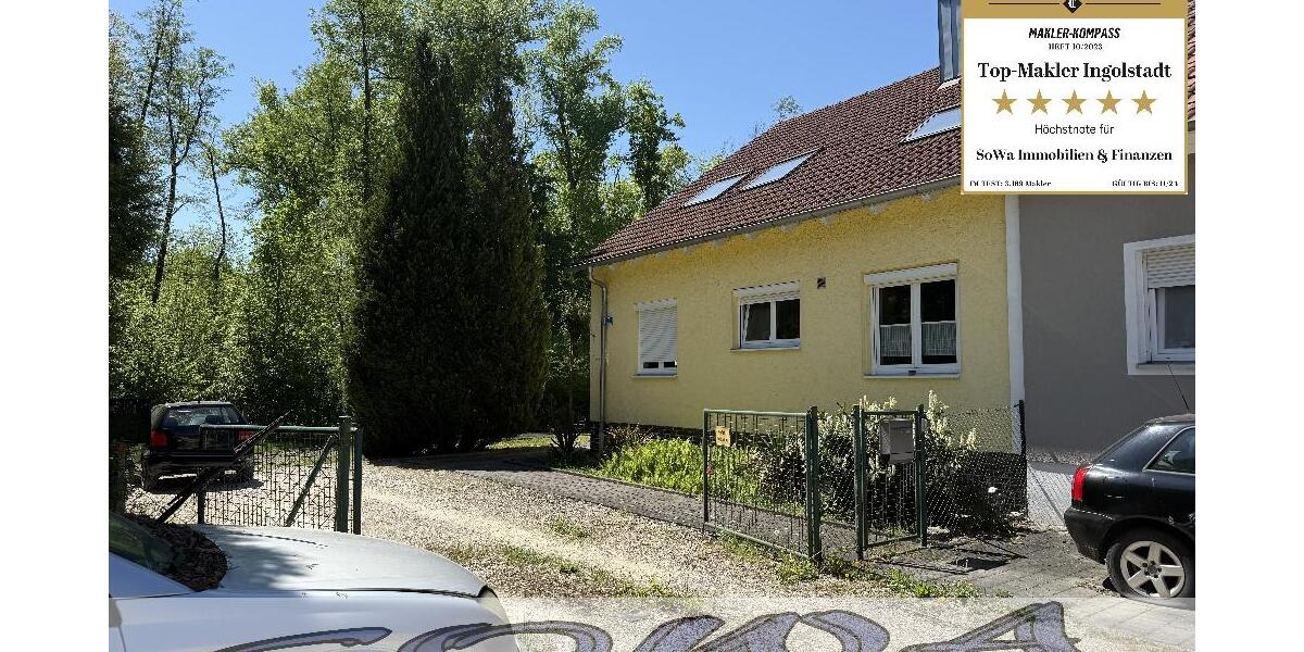 Attraktives Haus mit Ausbaupotential und mit großzügigem Grundstück und Waldfläche in Weichering - Ein Objekt von Ihrem Immobilienpartner SOWA Immobilien und Finanzen - Einfamilienhaus Weichering | Angebot:26060386