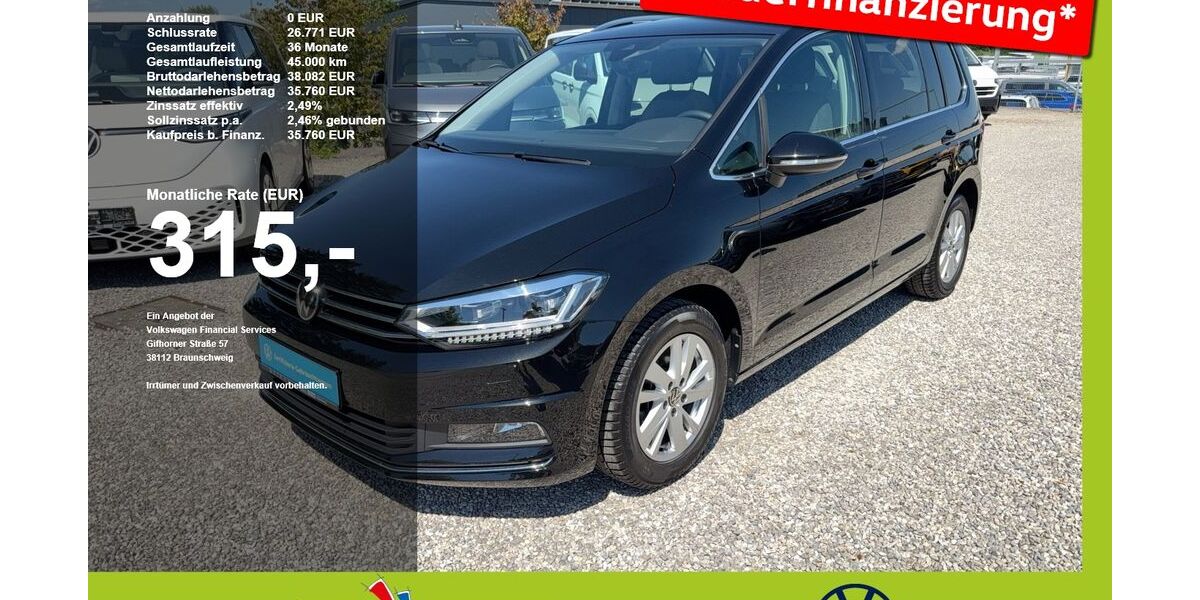 VW Touran 25.000 km 35.260 &euro; Mainburg 84048