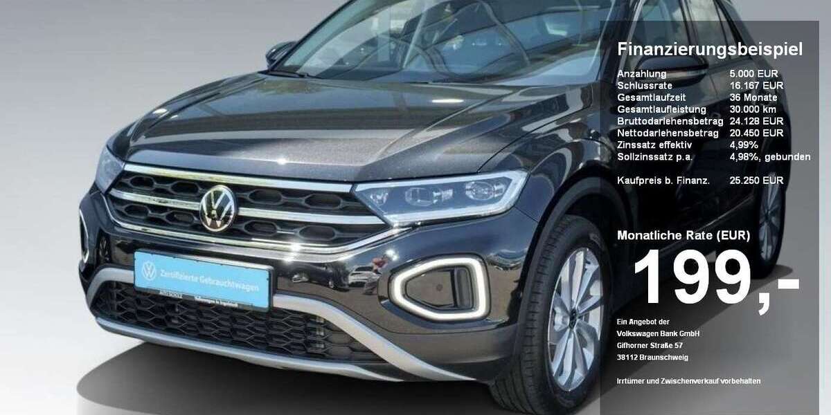 VW T-Roc 29.300 km 24.990 &euro; Ingolstadt 85053