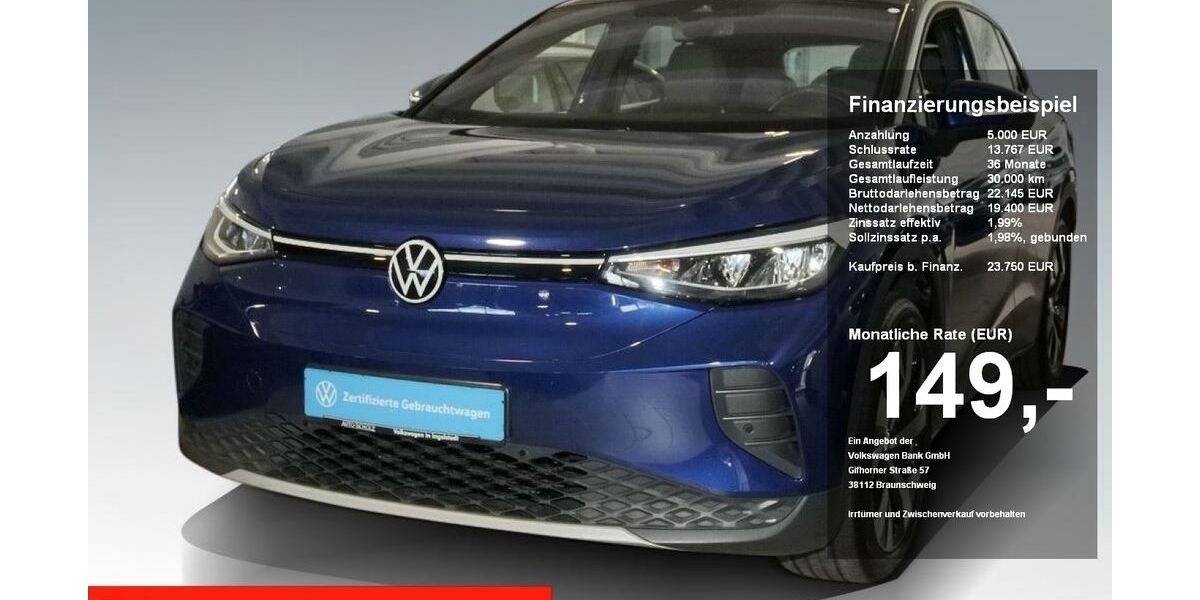 VW ID.4 69.820 km 23.750 &euro; Ingolstadt 85053