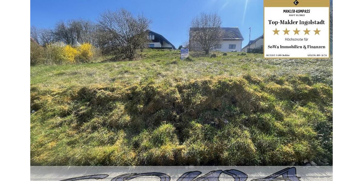 Platz für Ihr Traumhaus - Großzügiges Baugrundstück in Wellheim mit Fernblick - ohne Bauzwang! - Ein Objekt von SOWA Immobilien & Finanzen Ihrem Immobilienprofi vor Ort - Grundstück Wellheim | Angebot:26149072
