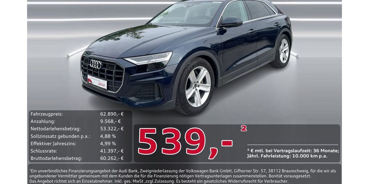 Audi Q8 52.431 km 61.890 &euro; Ingolstadt 85057