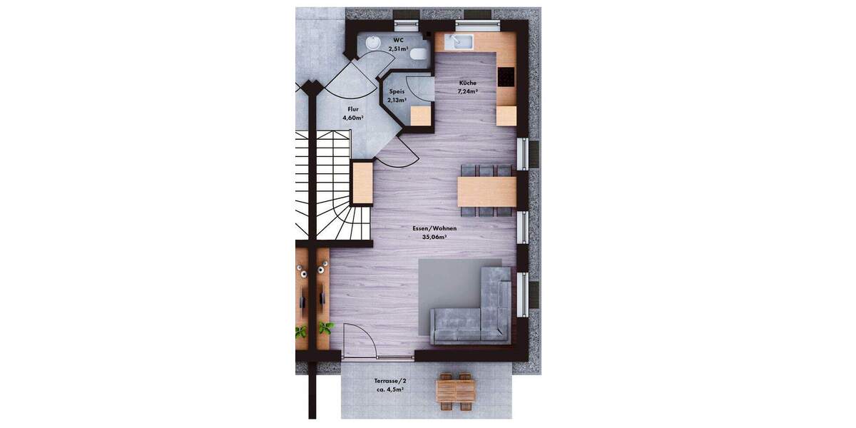 Doppelhaushälfte Karlskron - 5 Zimmer, 130 m&sup2;, 639.000&euro; | Angebot:25776322