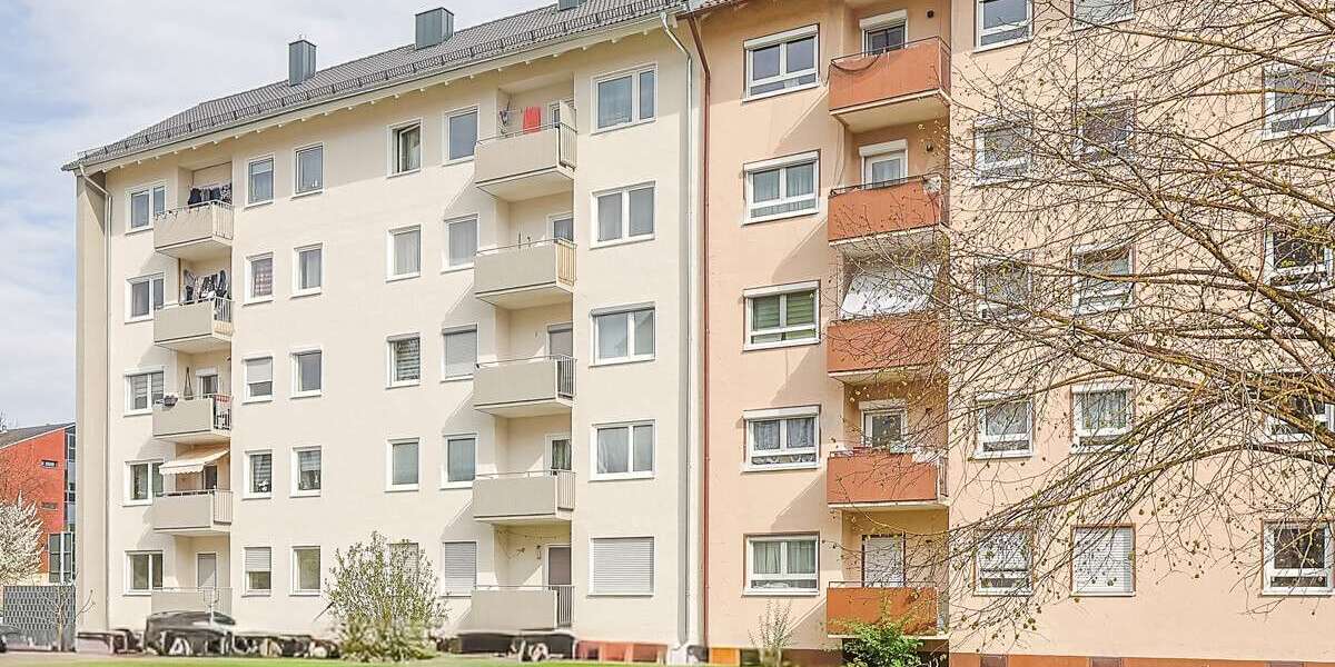 Etagenwohnung Ingolstadt Südost - 4 Zimmer, 71 m&sup2;, 230.000&euro; | Angebot:27544905