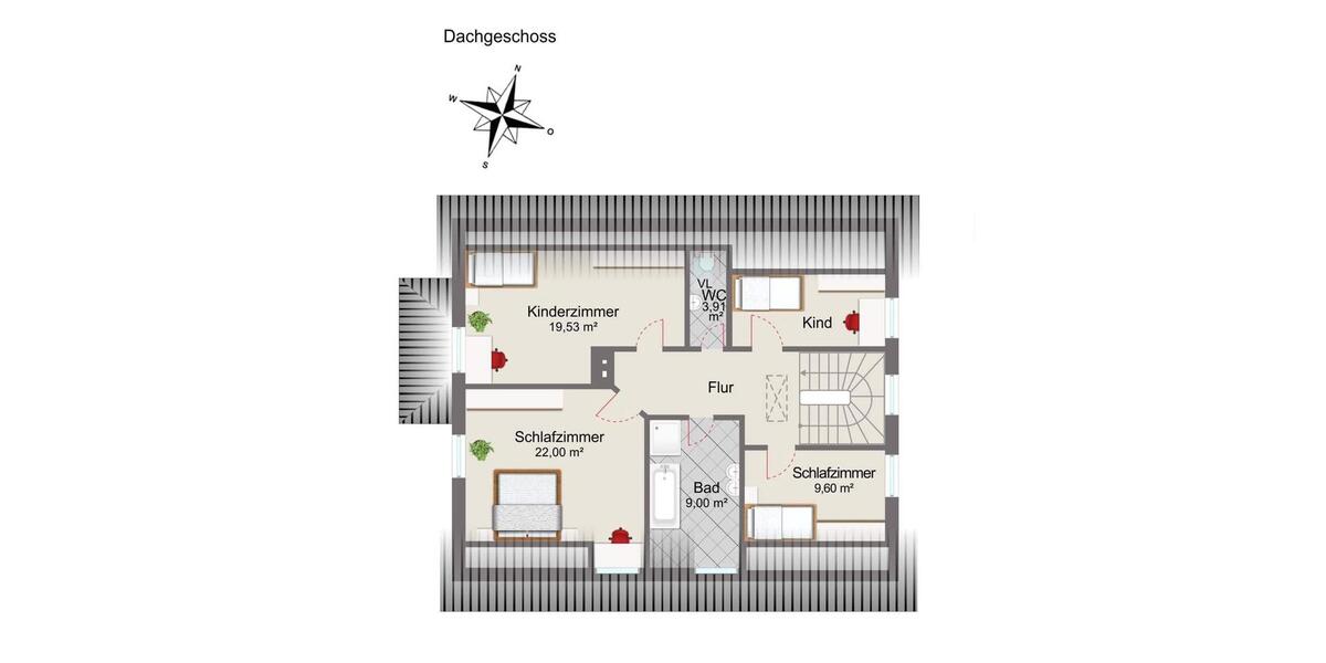 Einfamilienhaus Kösching - 6 Zimmer, 177 m&sup2;, 720.000&euro; | Angebot:26561522