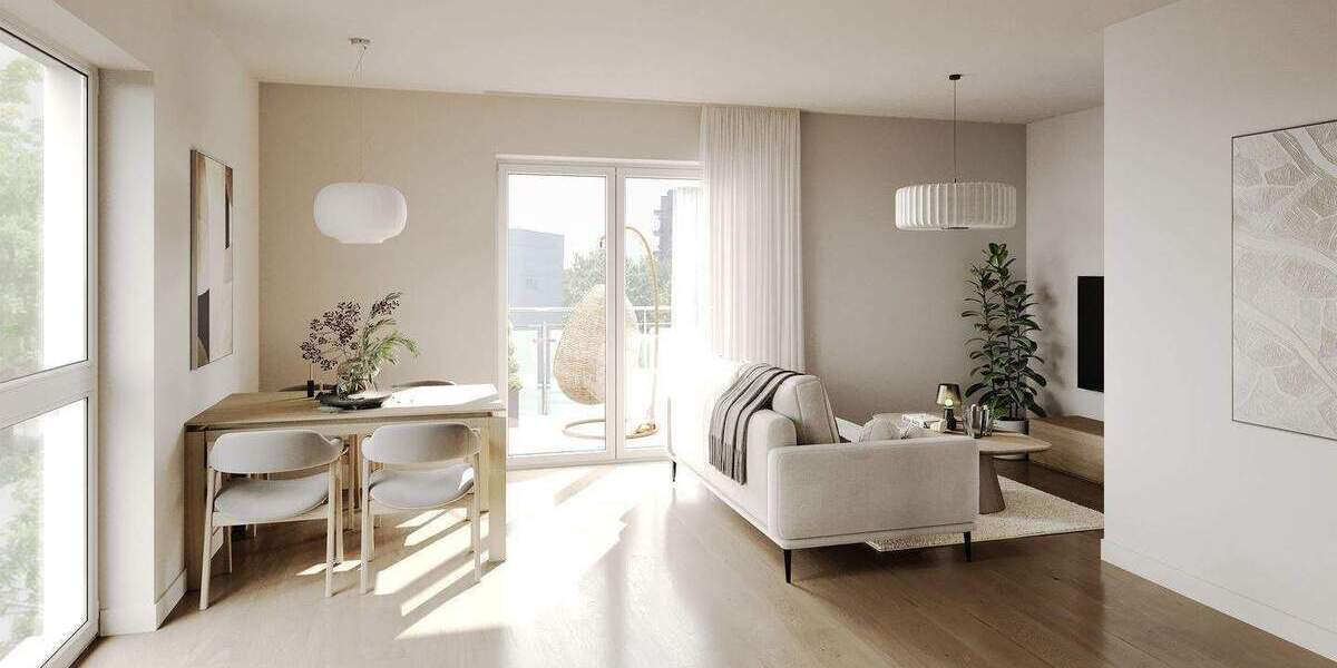 Terrassenwohnung Ingolstadt Münchener Straße - 2 Zimmer, 249.900&euro; | Angebot:26695801