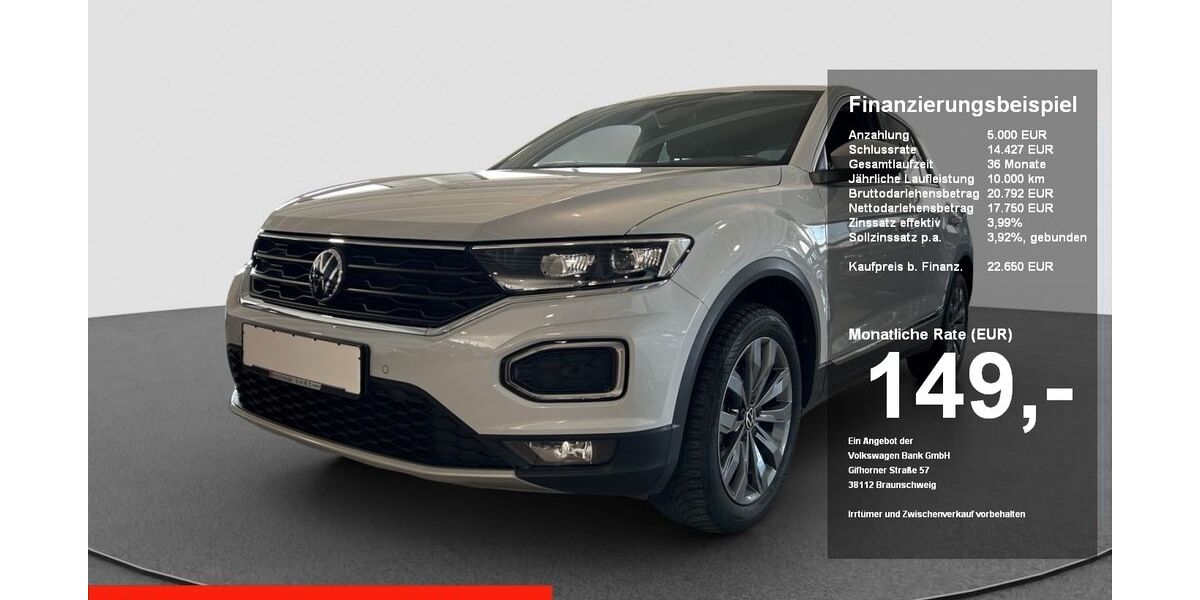 VW T-Roc 32.540 km 22.650 &euro; Ingolstadt 85053