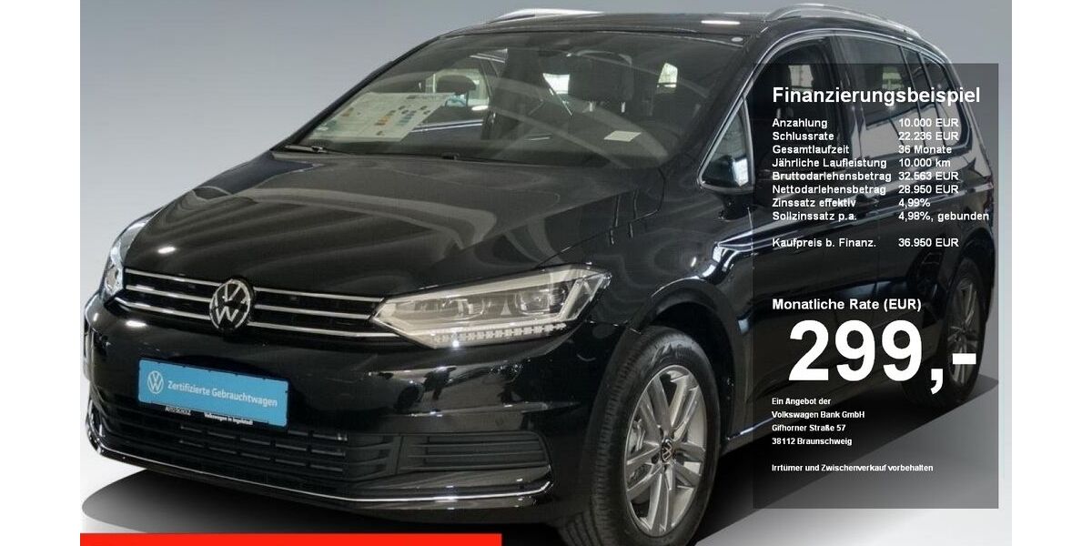 VW Touran 7.400 km 35.450 &euro; Ingolstadt 85053