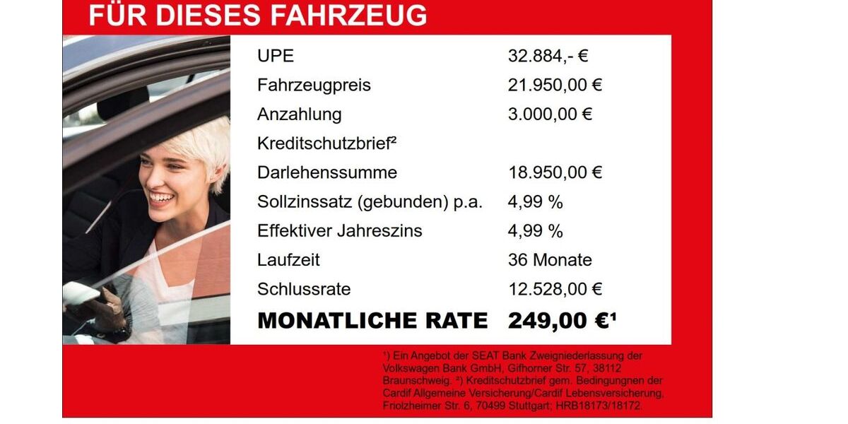Seat Leon 31.100 km 21.950 &euro; Ingolstadt 85053