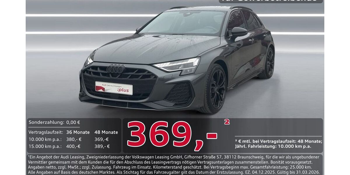 Audi A3 4.000 km 39.950 &euro; Ingolstadt 85057