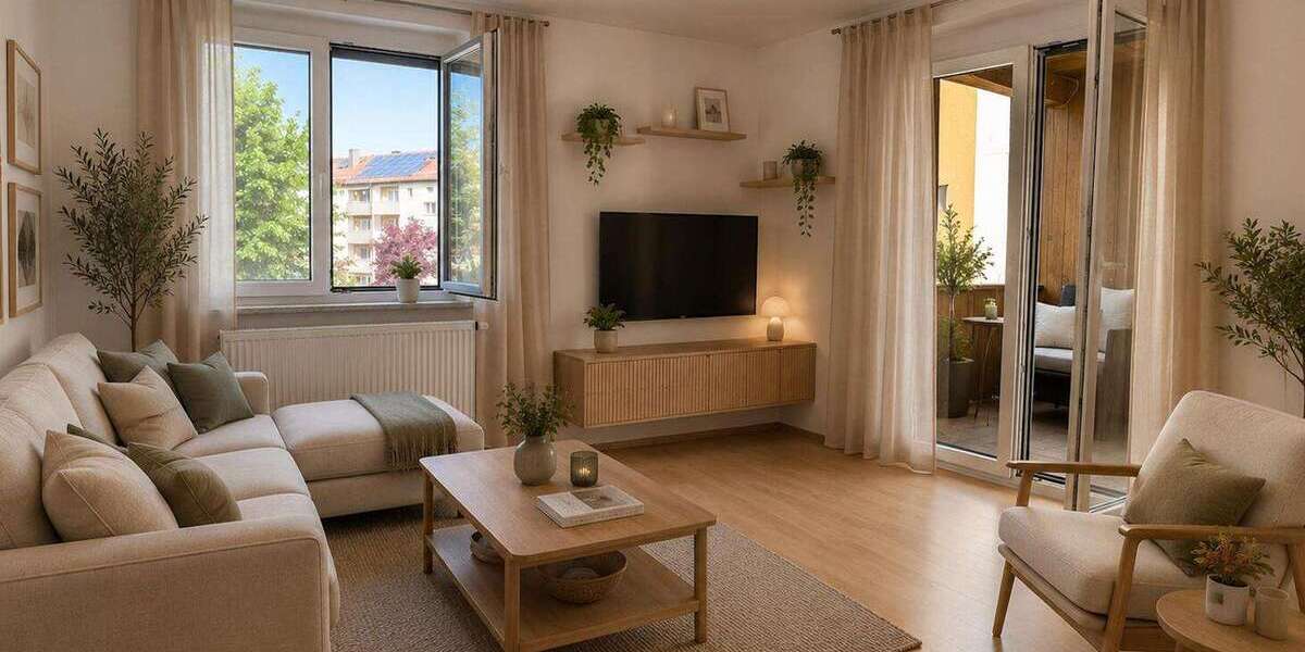 Etagenwohnung Ingolstadt Südost - 3 Zimmer, 74 m&sup2;, 268.000&euro; | Angebot:26993226