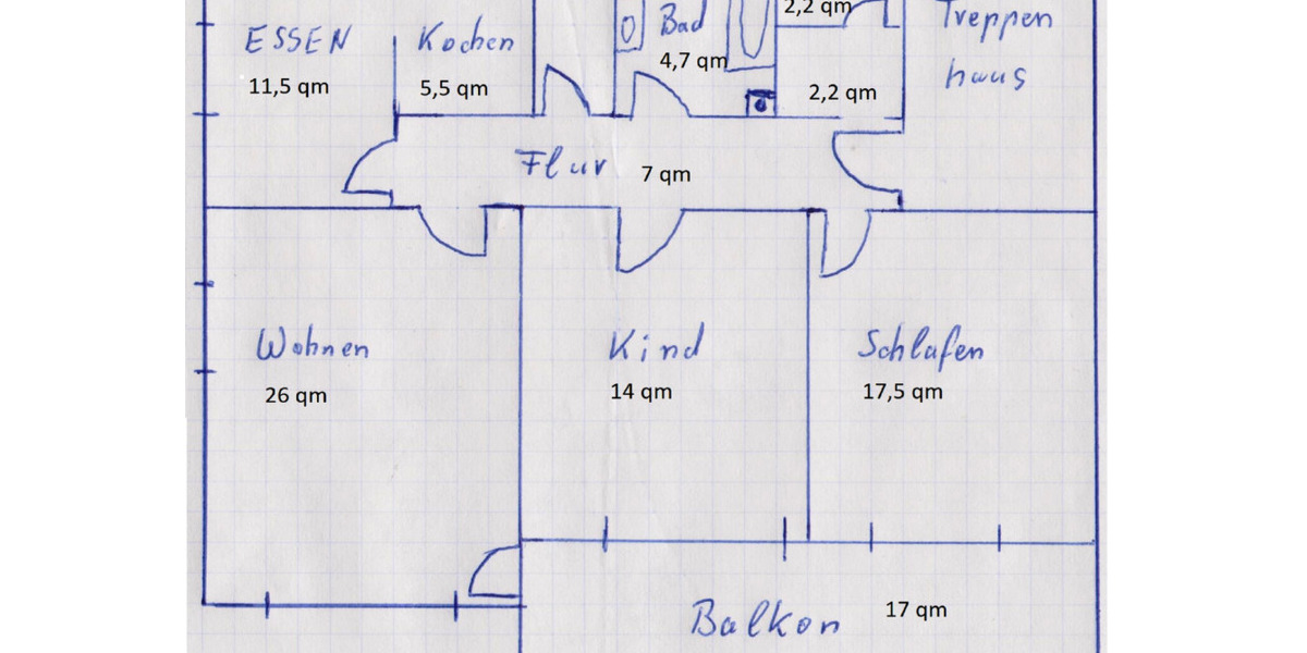 Etagenwohnung Schrobenhausen - 3 Zimmer, 103 m&sup2;, 1.000&euro; | Angebot:25568317