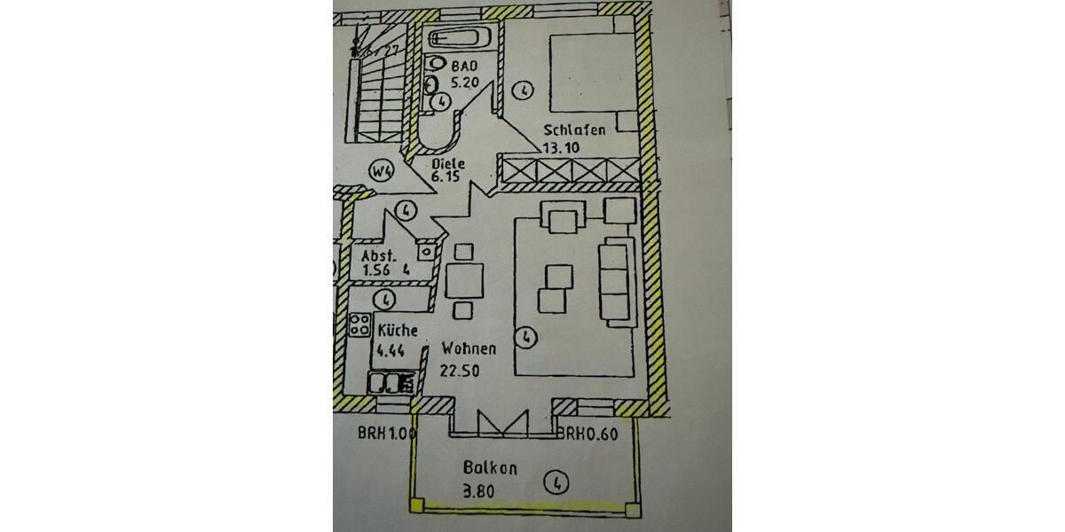 Etagenwohnung Manching - 2 Zimmer, 57 m&sup2;, 290.000&euro; | Angebot:27003451