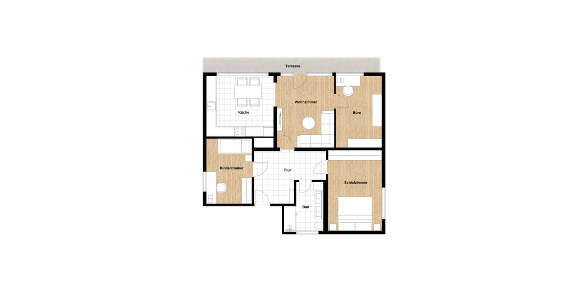 Etagenwohnung Gaimersheim - 4 Zimmer, 110 m&sup2;, 430.000&euro; | Angebot:26377433