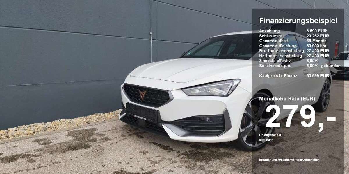 Cupra Leon 13.593 km 30.999 &euro; Riedenburg 93339