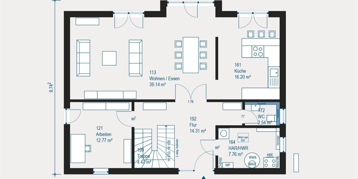 Ihr individuell geplantes Einfamilienhaus in Kösching - Komfort trifft auf flexible Gestaltung - Einfamilienhaus Kösching | Angebot:27333118