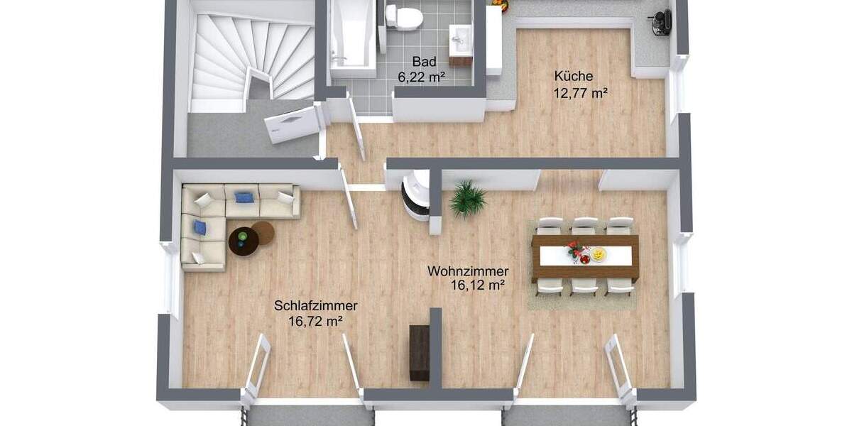 Mehrfamilienhaus, Wohnhaus Manching - 4 Zimmer, 135 m&sup2;, 489.000&euro; | Angebot:25701102