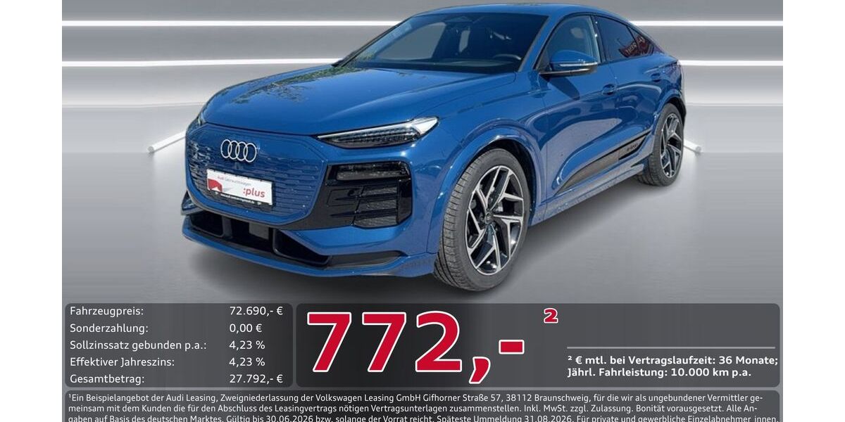 Audi Q6 e-tron 13.875 km 70.890 &euro; Ingolstadt 85057