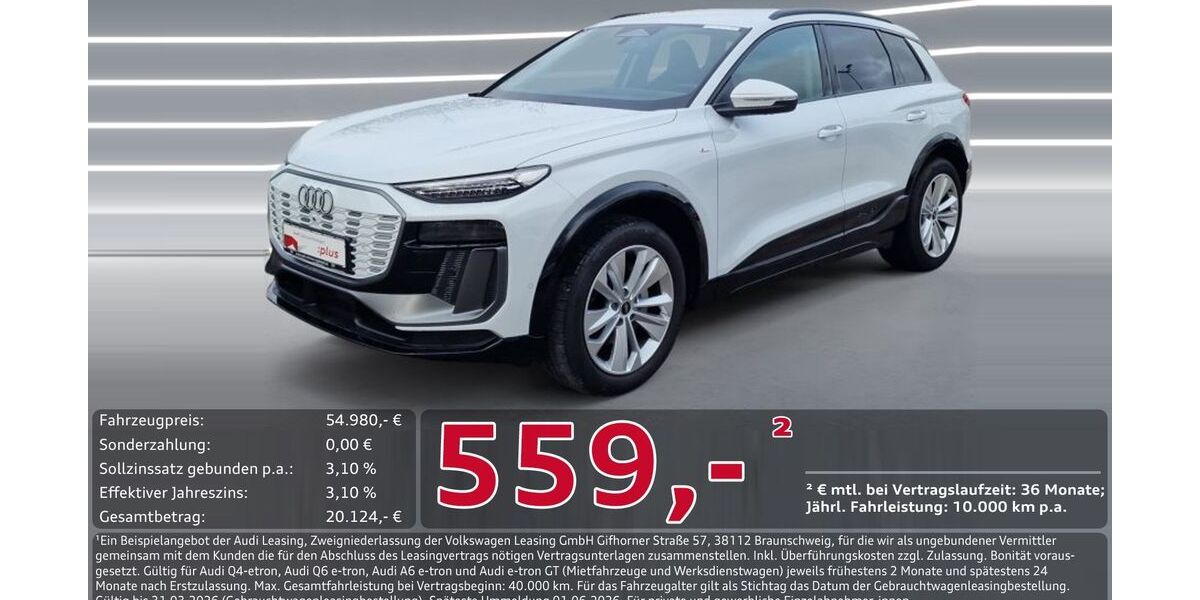 Audi Q6 e-tron 7.052 km 53.950 &euro; Ingolstadt 85057
