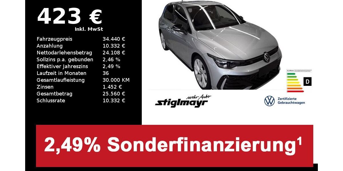 VW Golf 30.266 km 33.780 &euro; Pfaffenhofen/Ilm 85276
