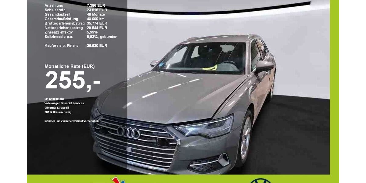 Audi A6 14.828 km 35.470 &euro; Mainburg 84048