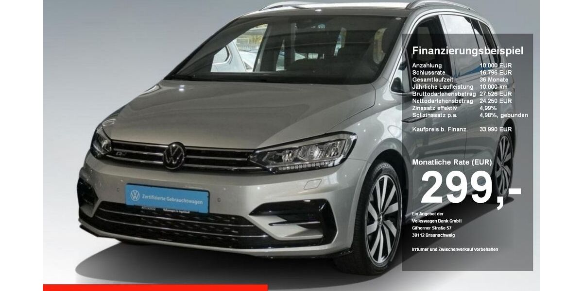 VW Touran 25.100 km 33.990 &euro; Ingolstadt 85053