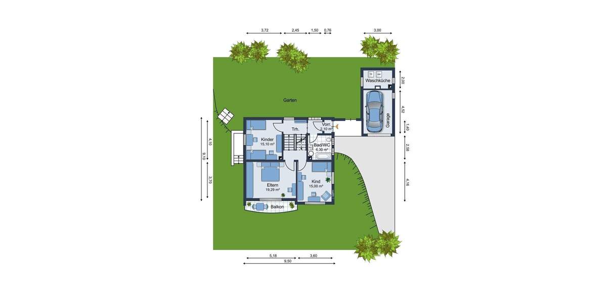 Einfamilienhaus Schrobenhausen - 4 Zimmer, 110 m&sup2;, 395.000&euro; | Angebot:25705604