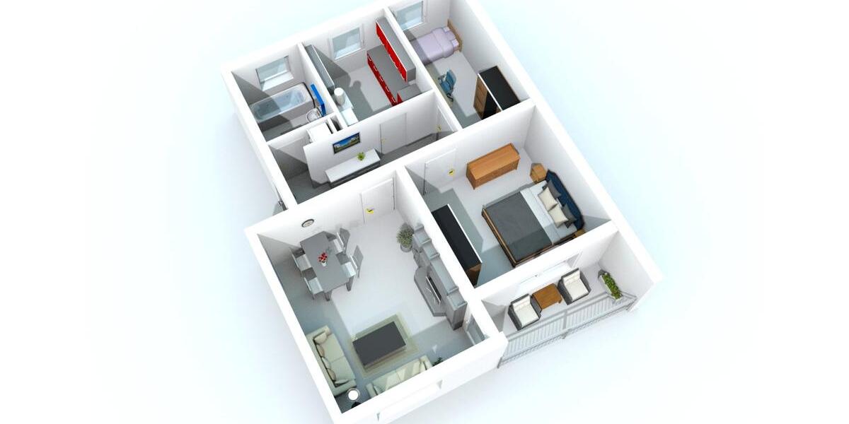 Etagenwohnung Ingolstadt Münchener Straße - 3 Zimmer, 64 m&sup2;, 229.000&euro; | Angebot:27244723