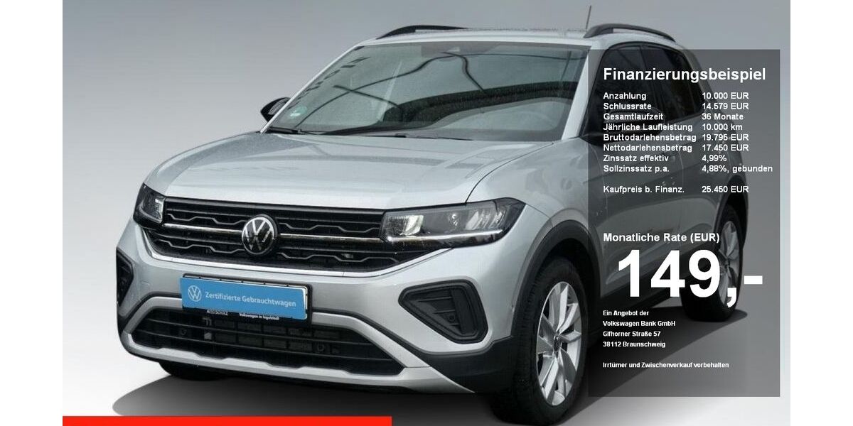 VW T-Cross 5.000 km 24.450 &euro; Ingolstadt 85053