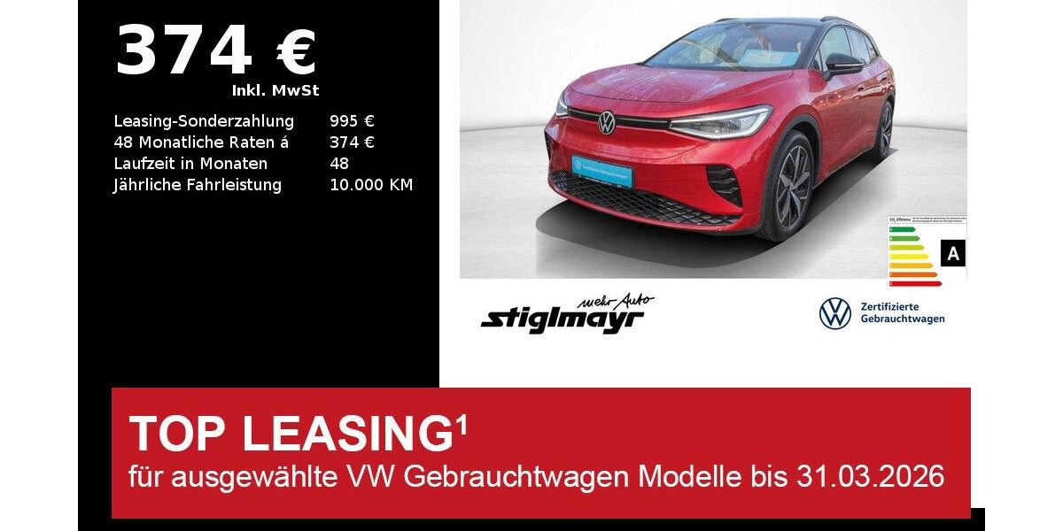 VW ID.4 7.500 km 39.990 &euro; Pfaffenhofen/Ilm 85276