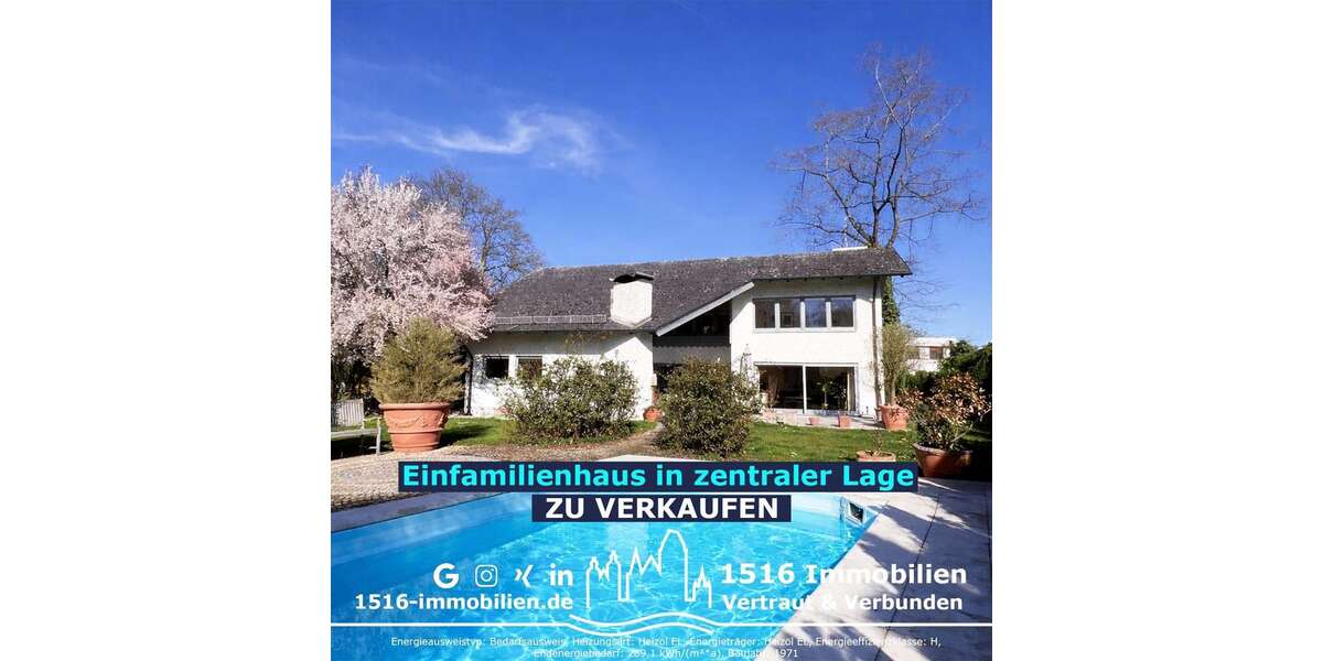 Einfamilienhaus Ingolstadt - 6 Zimmer, 180 m&sup2;, 1.690.000&euro; | Angebot:26216569